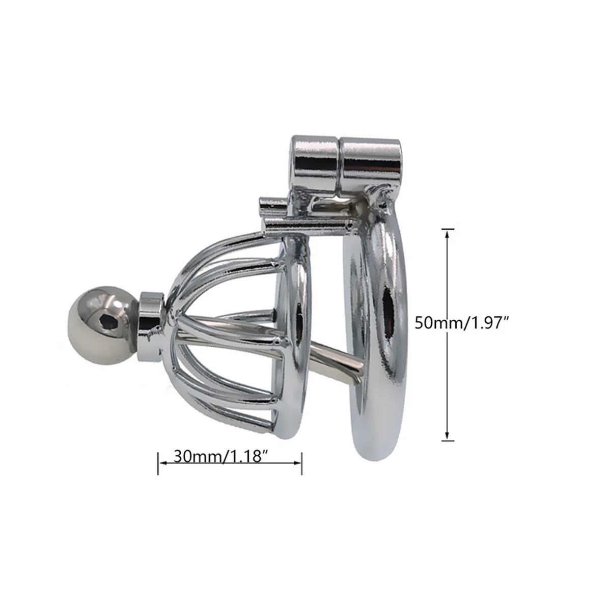 Urethral Chastity Cage For Men SM Sex Toy Metal Lock Ring Penis Training Bondage Cock Cage For Adult BDSM Chastity Devices