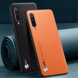 Luxury PU Leather Case For Xiaomi Mi 9 Lite 9 SE Mi9 Back Cover Silicone Protection Phone Case For Xiaomi Mi A3 MiA3 CC9 CC9E