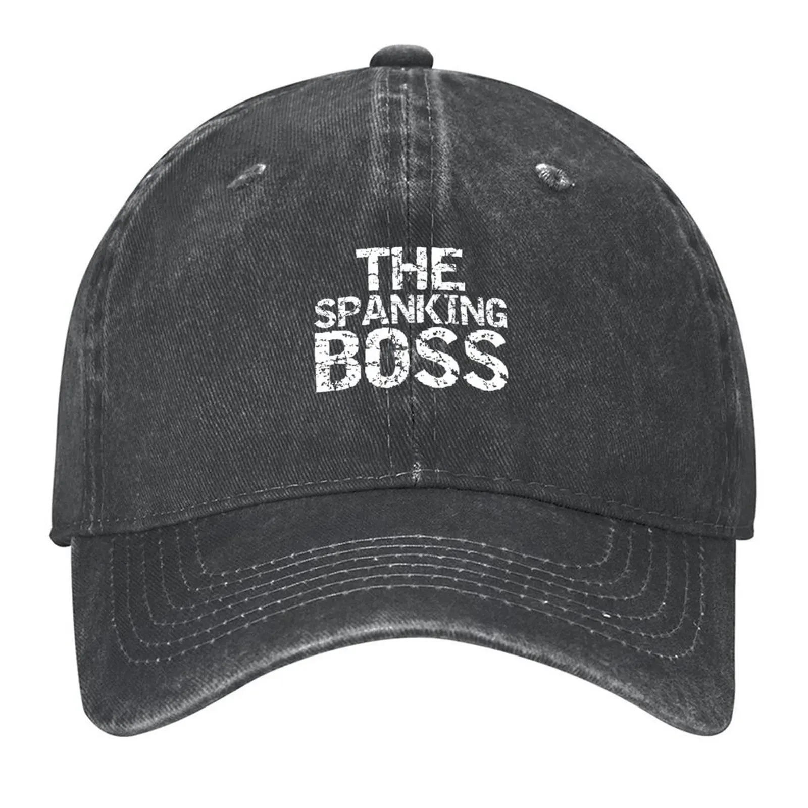 

The Spanking Boss Funny Submissive Kinky Spanking Humor Baseball Cap birthday cute Big Size Hat Women Caps Men's