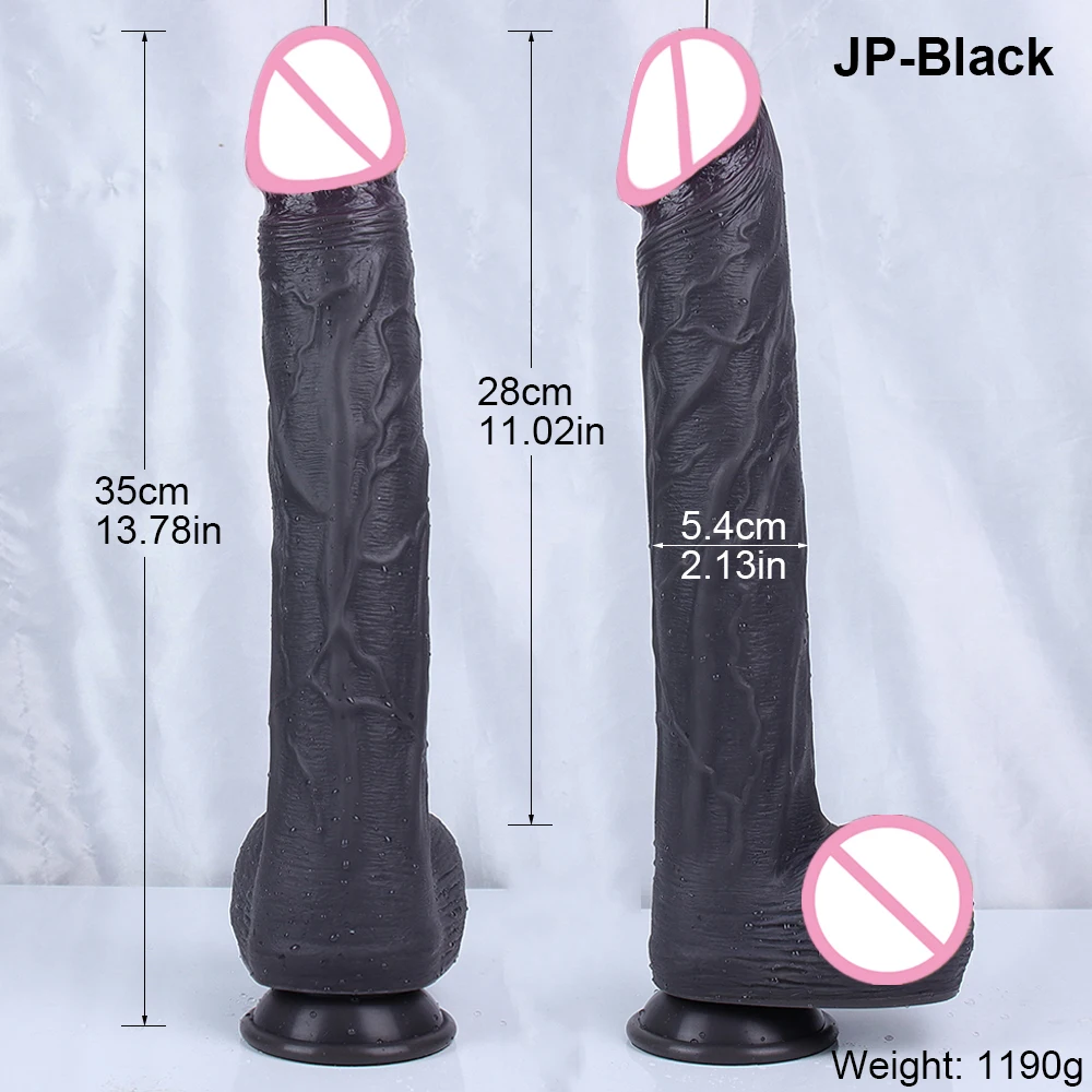 Super Huge Realistic Dildo Long Cock Soft Penis Strong Suction Cup Dick Anal Sex Toys For Woman Strapon G-spot Vagina Stimulator