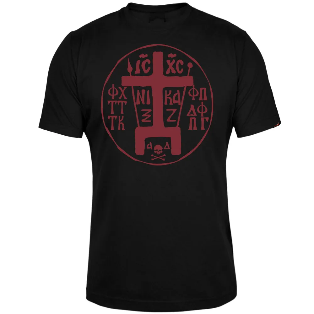 Orthodox Cross Symbol Men's T-Shirt Summer Cotton Short Sleeve O-Neck Unisex T Shirt New S-3XL