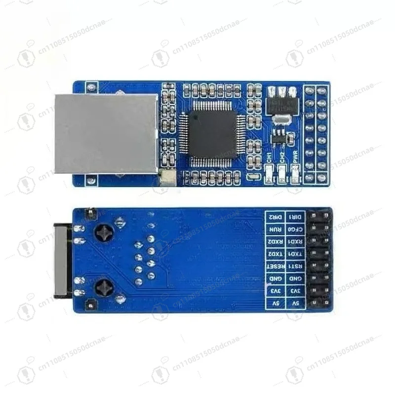 Dual Channel UART to ETH Module, Serial to Ethernet Converter Board