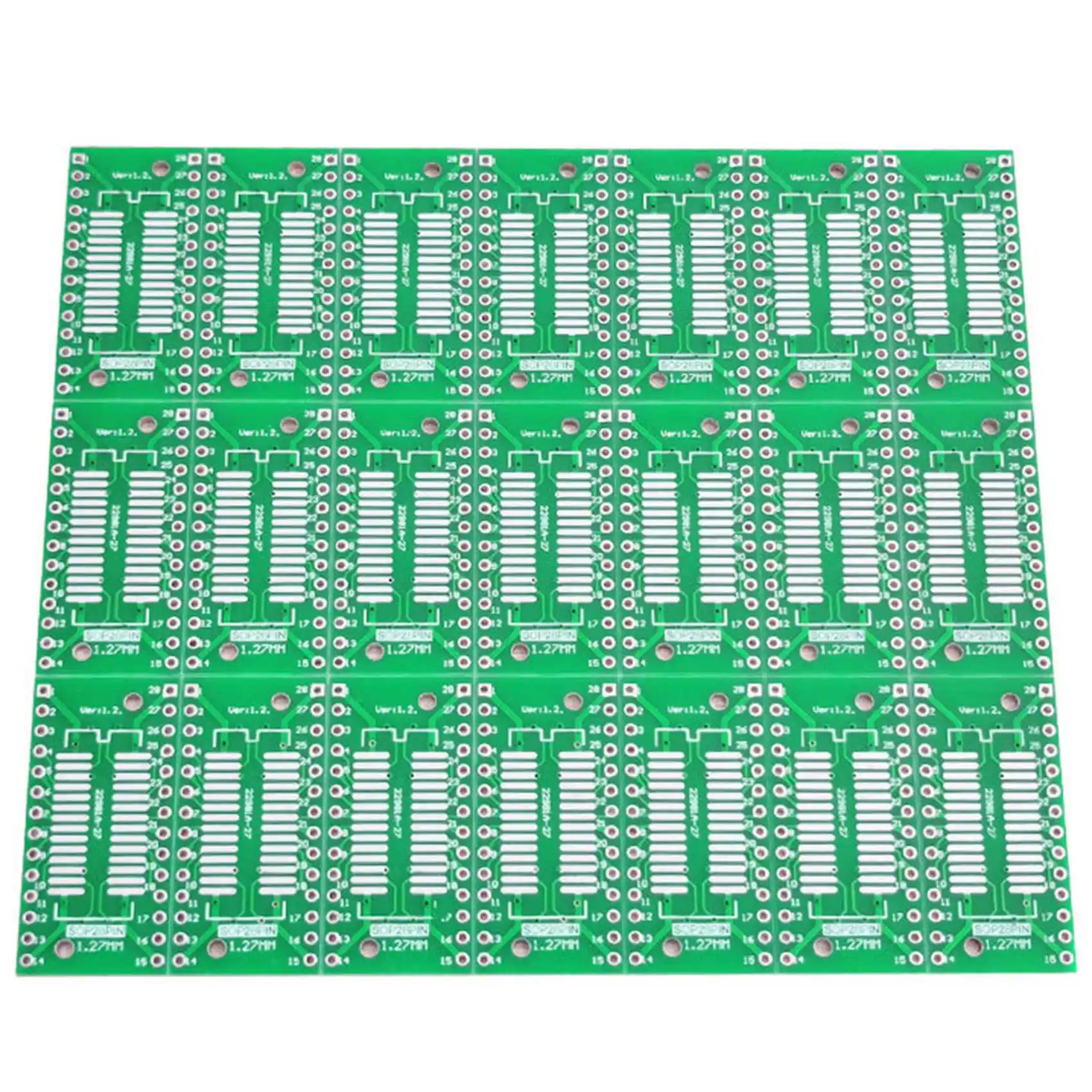 50Pcs/Lot TSSOP28 SSOP28 SOP28 to DIP28 Transfer Board DIP Pin Board Pitch Adapter IC Adapter Board