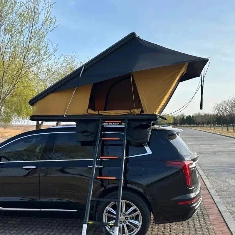 Clamshell Rooftop Tent  Person Aluminum Car Camping Hard Roof Top Tent