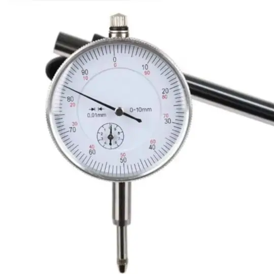 /Adjustable /Long /Magnetic Base For Dial Indicator Set 0-1 Inch 0.001 For Workshop For Mold Making And Industrial Measurement T