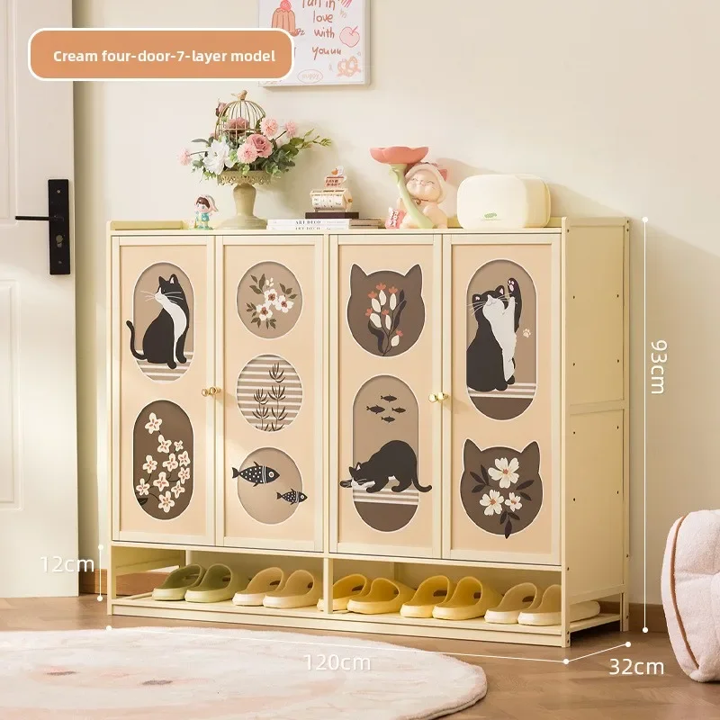 Shoe cabinet Home entrance Multi-layer entrance Large capacity storage Shoe rack Storage cabinet