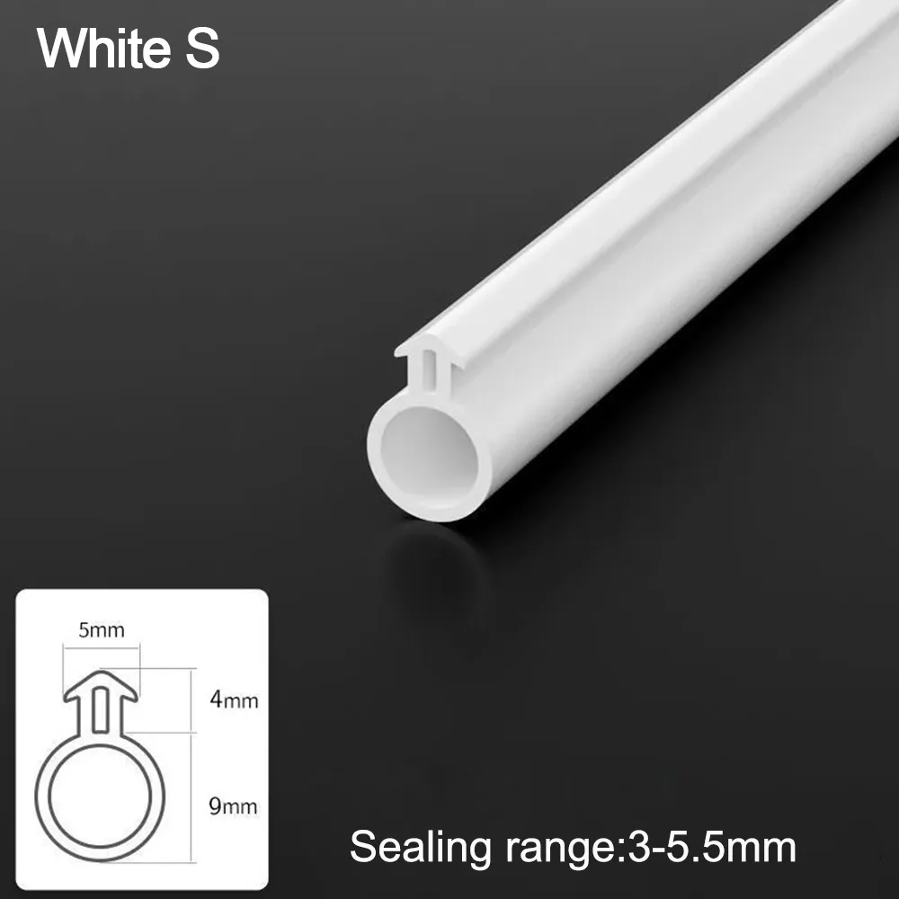 

High Quality O-Shaped Sealing Strip Rubber White Black Doors Insulation Tape Window Soundproofing