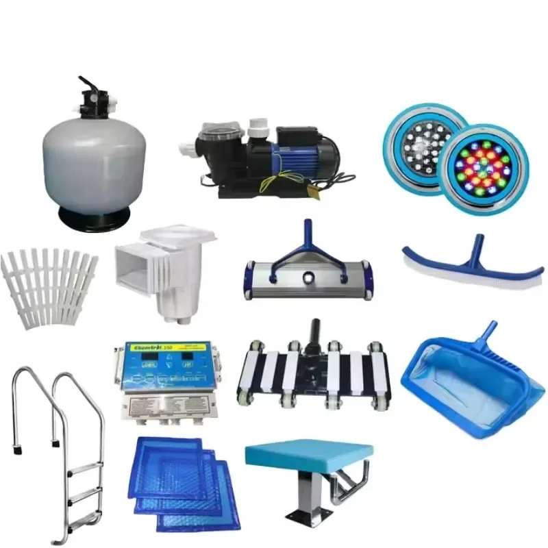 High Quality China Factory Swimming Pool Accessories a Full Set of Swimming Pool Equipment