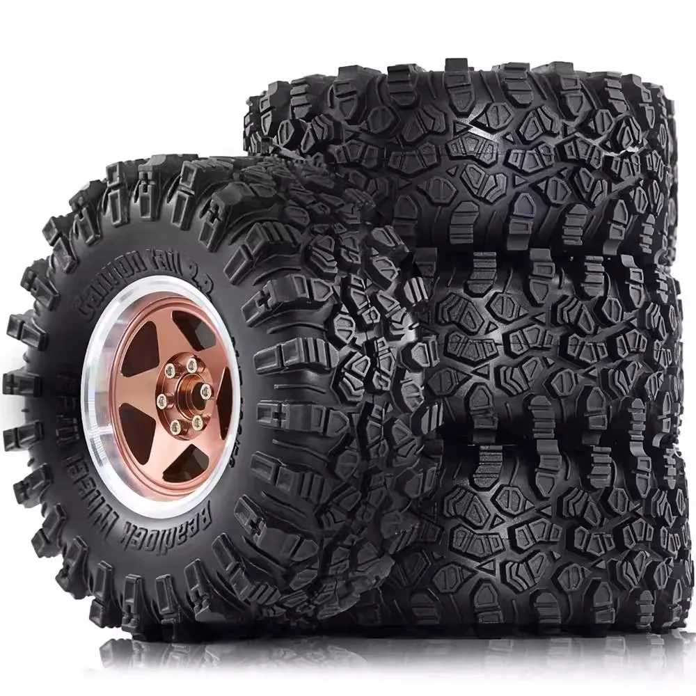 

2.2 RC Crawler Tires and Metal Beadlock Wheels 4PCS for 1/10 1/8 RC Crawler Car SCX10 I II III Pro TRX4 TRX6 Gen7/8 D90