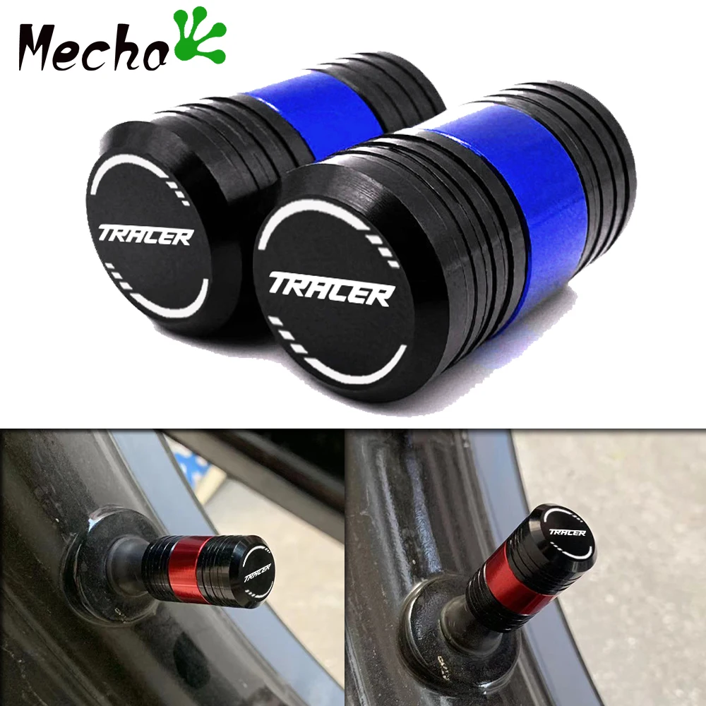 For YAMAHA  TRACER 9GT 7GT tracer 900gt 700gt Tracer7gt Tracer9gt tracer700gt tracer900gt Motorcycle CNC Wheel Tire Valve Caps