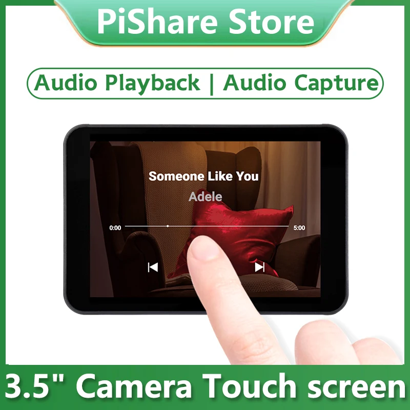 

Raspberry Pi Pico 2 RP2350 3.5 inch LCD Development Board Capacitive 3.5inch TouchScreen 240x320 Display QMI8658 6-Axis /SD