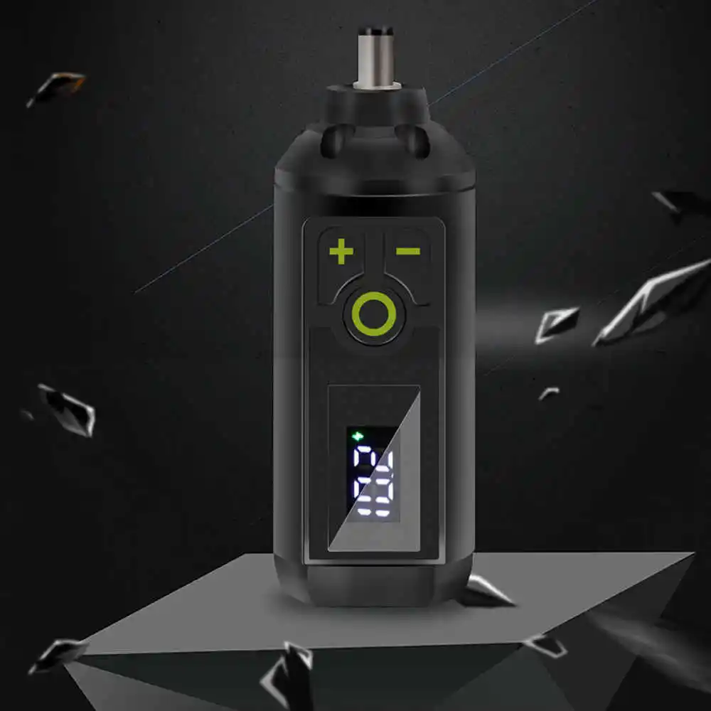 Professional Wireless Tattoo Machine Kit with Wireless Power Supply Cartridge Needles Inks Rotary Tattoo Pen Set Beginners Kit