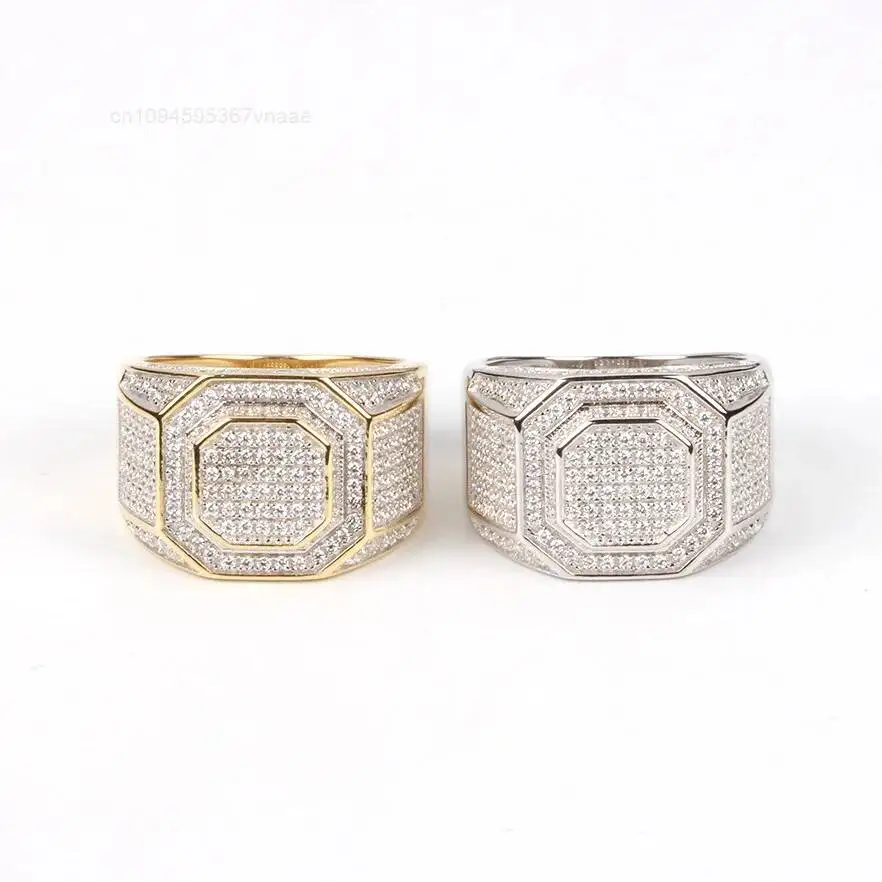 bague-fine-joaillerie-hip-hop-iced-out-cuban-link-plaque-or-argent-sterling-925-diamant-moissanite-pour-homme