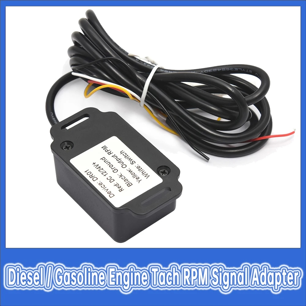 Diesel / Gasoline Engine Tachometer Adaper RPM Signal Adapter Tacho Meter Sensor for Vehicle Truck Boat Yacht Engine