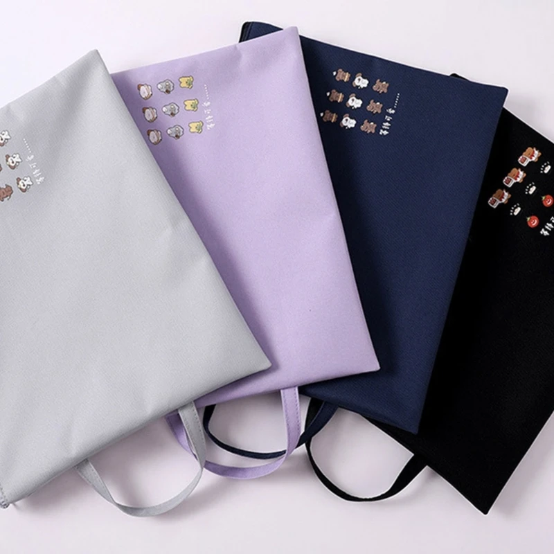 Borse per documenti borsa per documenti A4-Size cartella per File di grande capacità materiale scolastico per ufficio