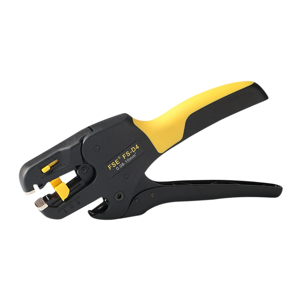 Wire Stripper Tool Stripping Pliers Automatic 0.08-10mm2 28-8AWG Cutter Cable Scissors FS-D4 Multitool Adjustable Precision Tool