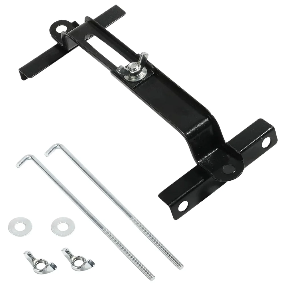 

Adjustable Battery Hold Down Premium Stainless Steel Battery Crossbar with 11 inches/ 27 cm J Bolts Universal Rust-Resistant
