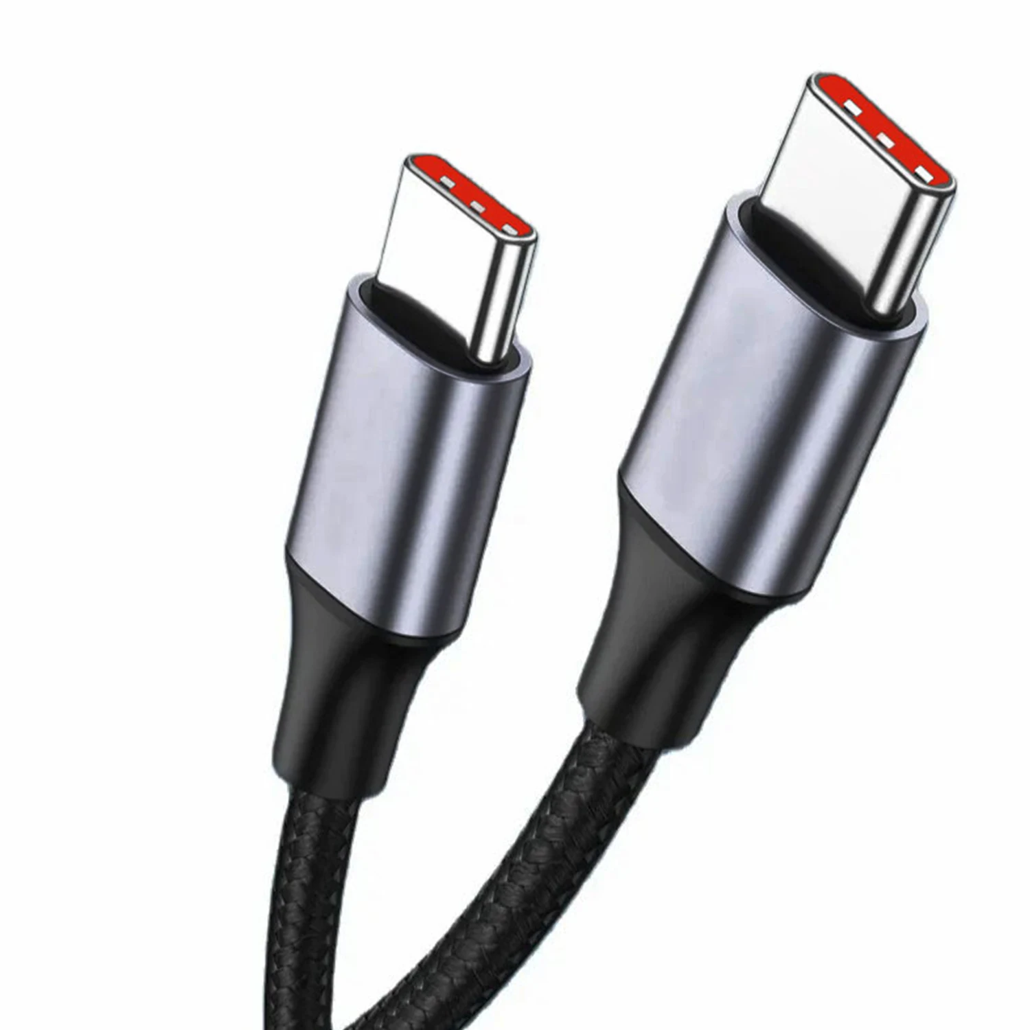 كابل USB C إلى C 100 وات شحن سريع 20 فولت/5A PD USB 3.1 Gen 2 10Gbps 4K 60 هرتز شريحة عرض إلكترونية لشاشة Google Pixel #6