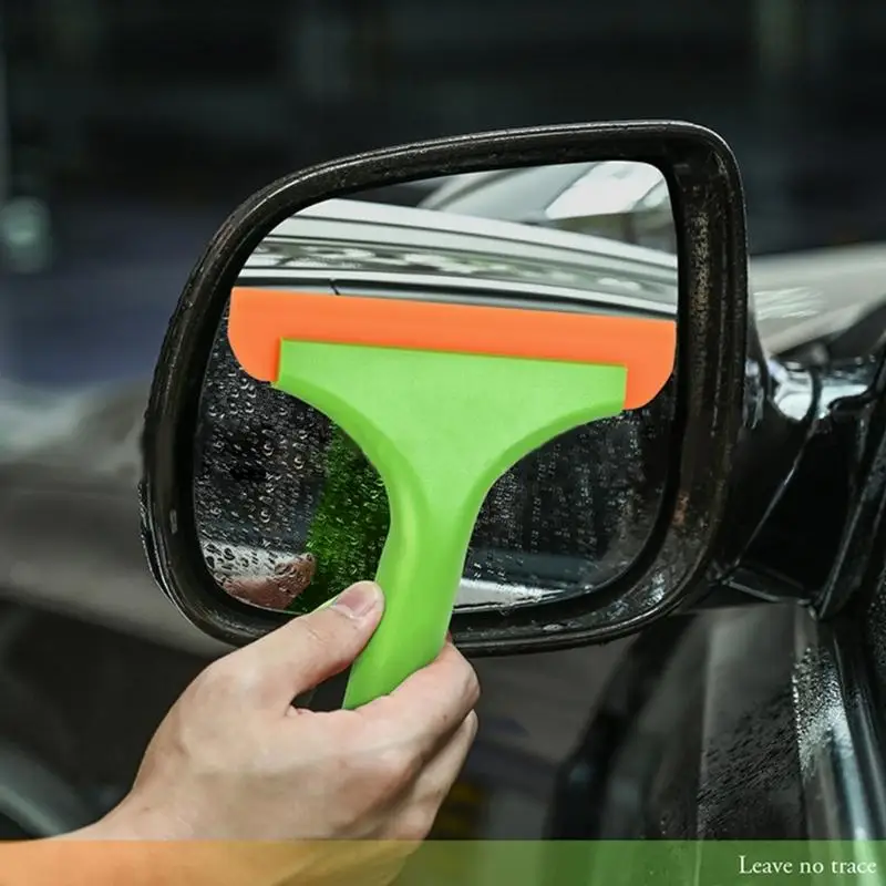 T3ED Small Squeegee -резиновый оттенок Squeeee для автомобильного стеклянного зеркала душ автоматически