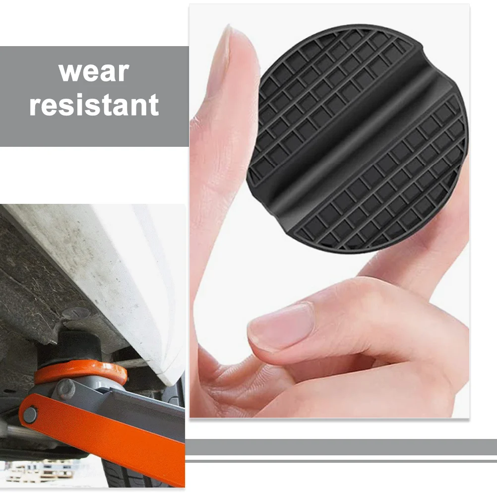 

Rubber Jack Pad Heavy Duty Non-Slip Floor Jack Support Block For Cars Vehicles Truck Repair Tool Use