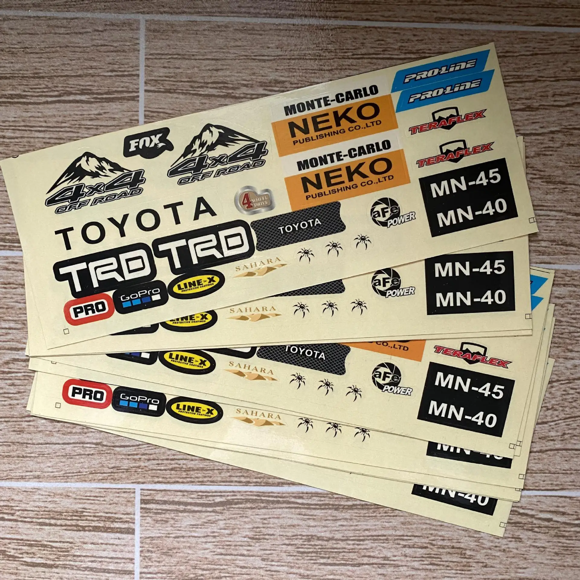 Mn99s MN86S MN78 MN128Model car stickers stickers decoration