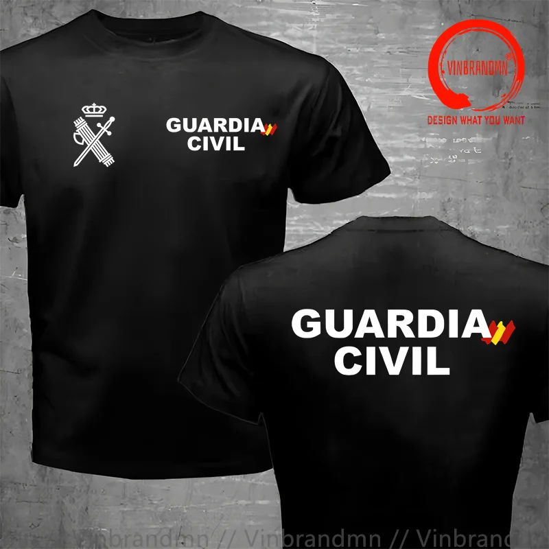 Guardia Civil España T-Shirt Premium Casual Cotton Short Sleeve O-Neck Mens T Shirt New Fashion Classic Size S-6XL Camisetas