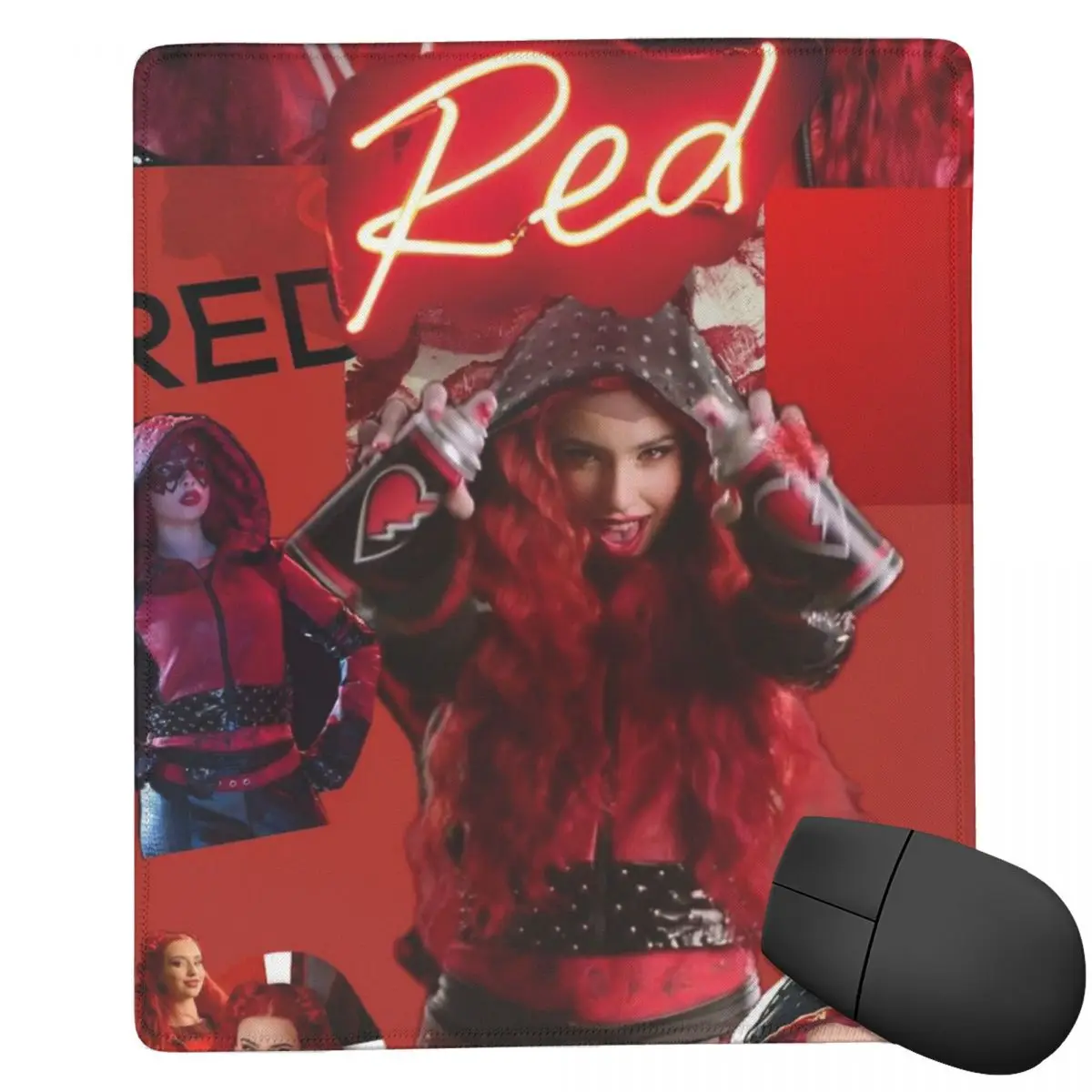 Descendants  The Rise Of Red Accessories 7x9 in 22x18 cm Mouse Pad Computer Keyboard Mouse Mat Gamer PC Laptop Desk Mat