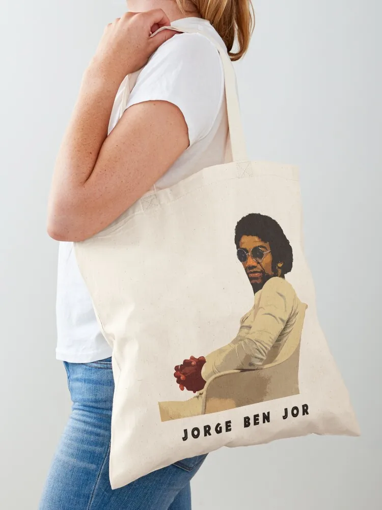 

Jorge Ben Jor original design Tote Bag Eco bag Women's shopper bag canvas tote Shopper handbag
