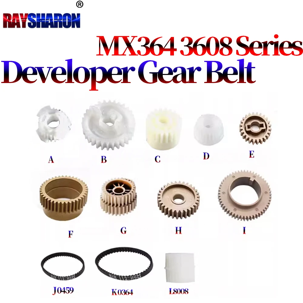 Developer Gear / Upper Roller Gear For Sharp MX 3608 4608 5608 3658 4658 5658 M364 365 464 564 565 4621 5621 S361 S461