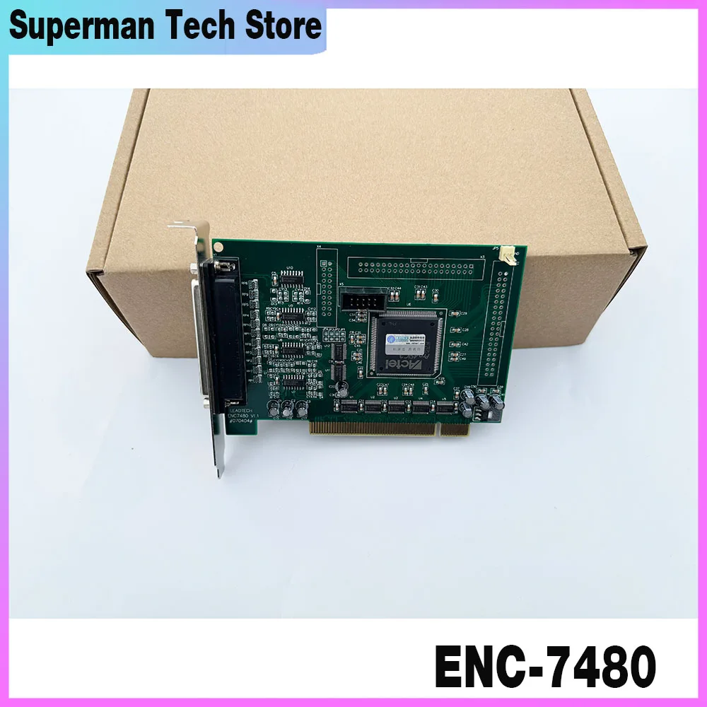 ENC-7480 Incremental Four-axis Encoder Signal Acquisition Card Encoder Counting Card ENC7480
