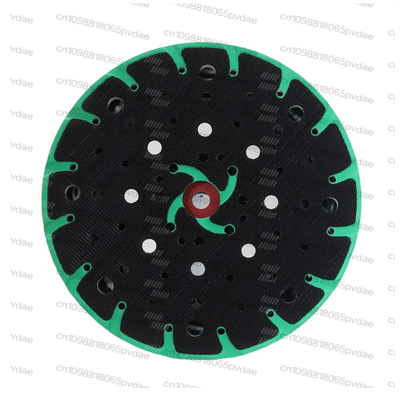 6 Inch(150mm) 17/48-Hole Dust-Free M8 Thread Back-up Sanding Pad Grinding Pad  Grinder Accessories, 5/16-24