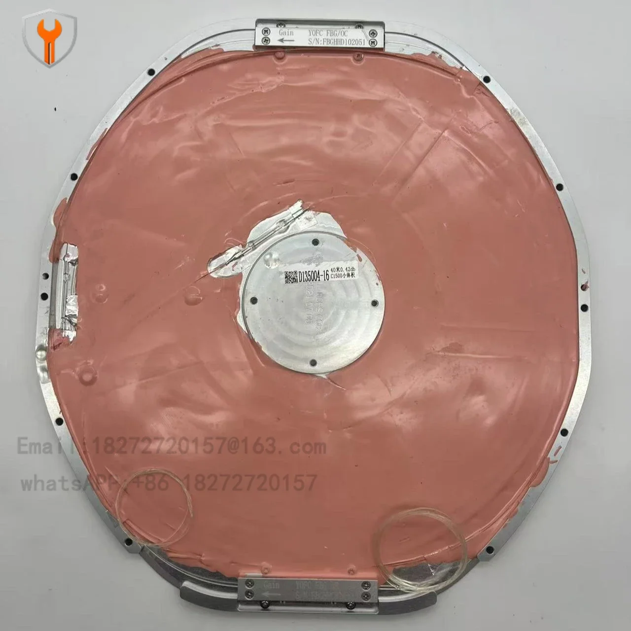 1000W laser resonator resonant large disk Ytterbium-doped fiber ribbon high and low inversion grating Second hand