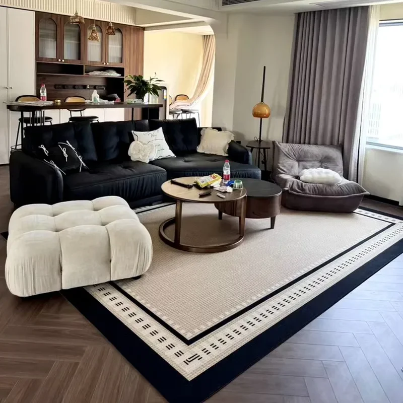 

Fashion Vintage Large Area Carpet for Living Room Foldable Machine Washable Fluffy Mat Cloakroom Coffee Tables Rugs Alfombra