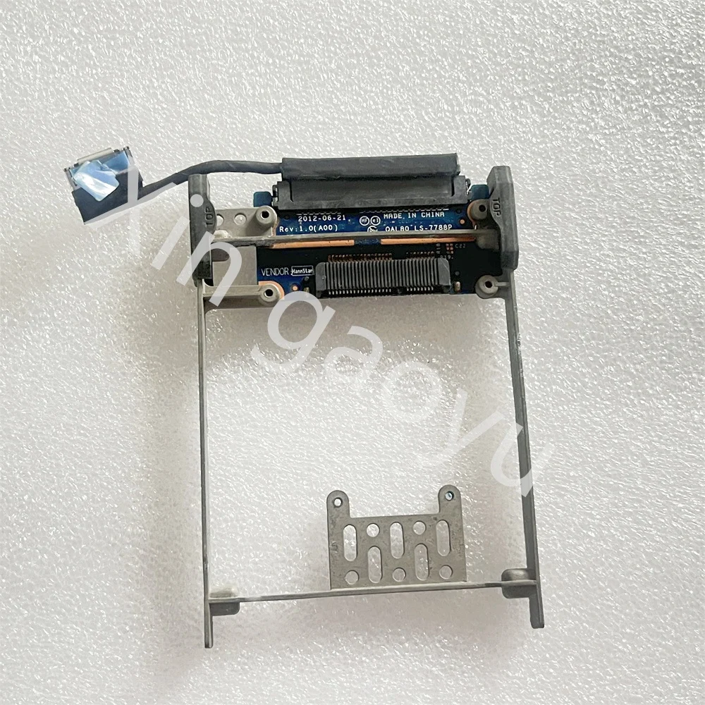 Original For Dell Latitude E6540 SATA Hard Drive Connector Board Hard disk rack LS-7788P CN-A12919 100% Tested OK