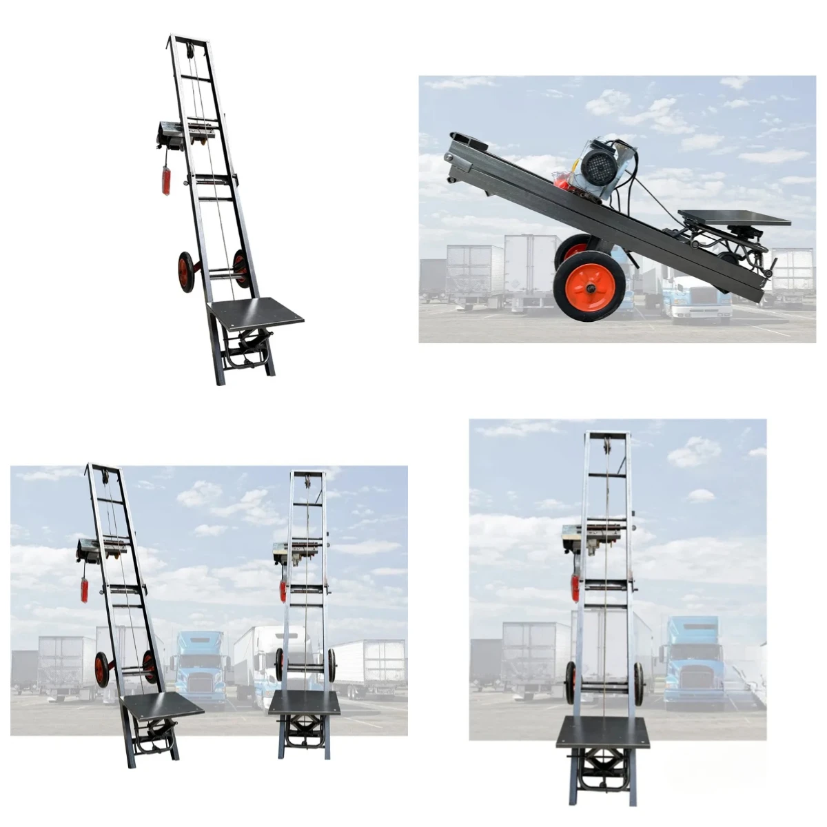 

Gold Seller Automatic Loading Machine Fish Pond Electric Lifting Cargo Elevator Vehicle Mounted Folding Elevator