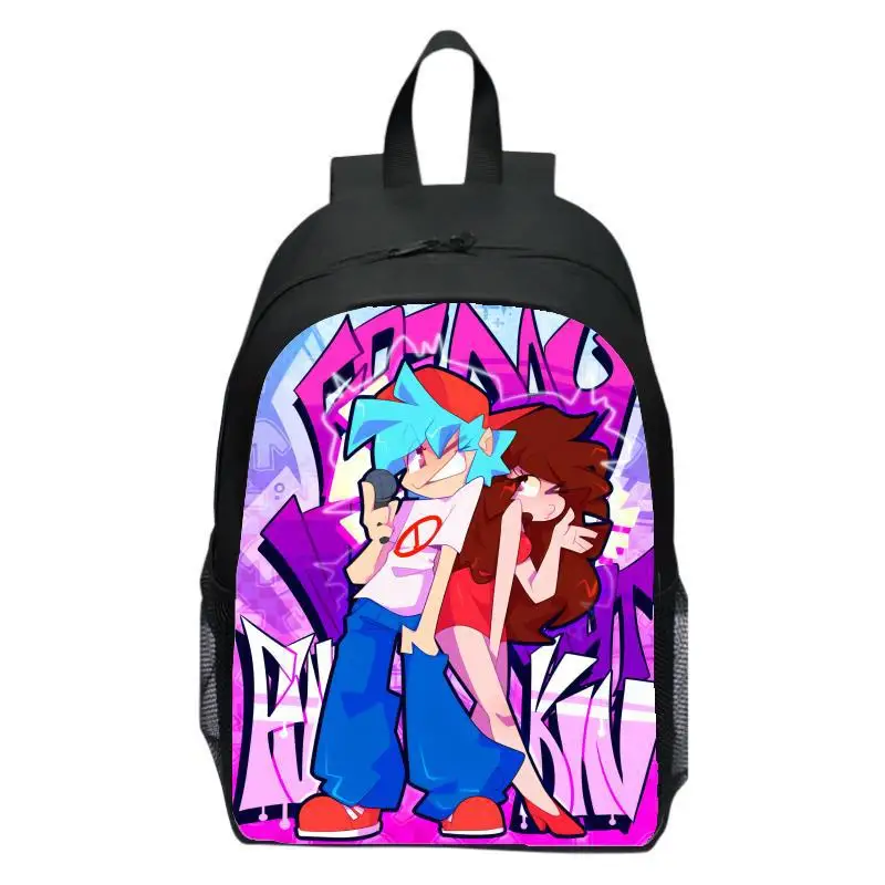 Friday Night Funkin Children's Backpack Fashion Backpack for Primary, Secondary, and High School Students