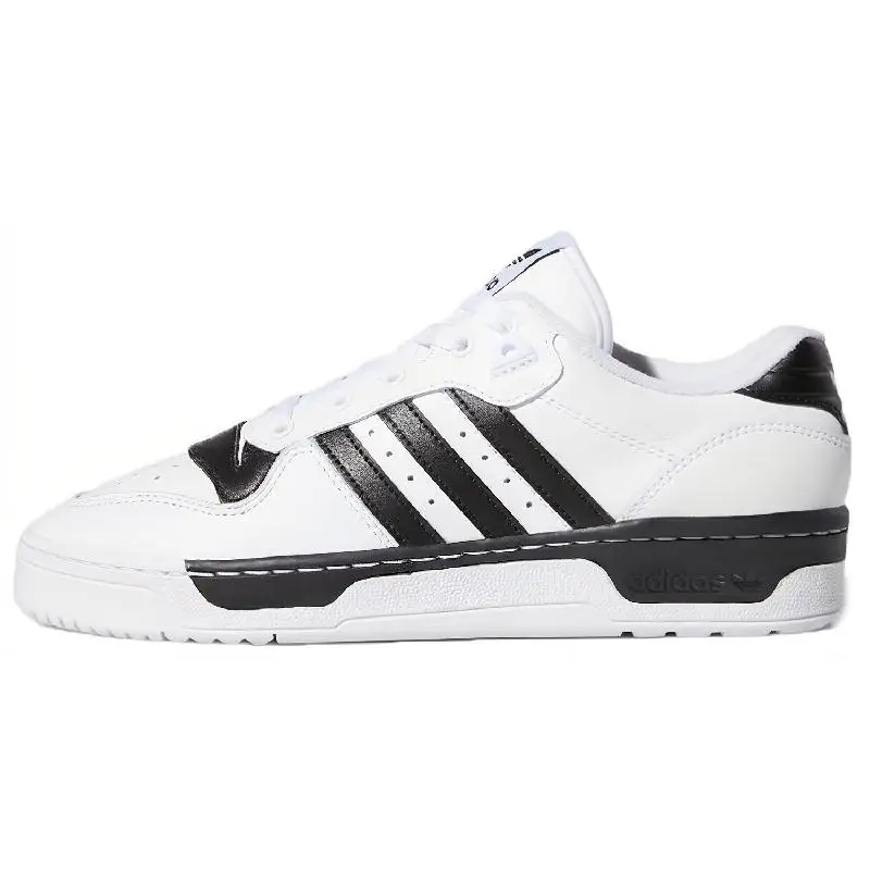 Adidas Rivalry Low Cloud White Core Black Stripes Sneakers shoes EG8062