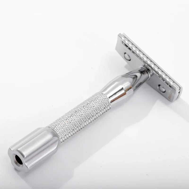 Бритва YAQI Razzo Rocket, хромированный цвет, безопасная бритва с алюминиевой ручкой для мужчин, подарок на день рождения для парня