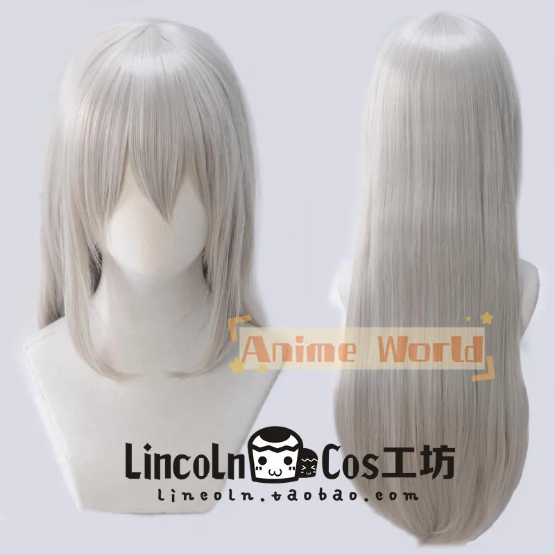

Anime Rozen Maiden Suigintou Cosplay Wig Halloween Carnival Party Props Synthetic Hair Heat Resistant Fiber + Wig Cap