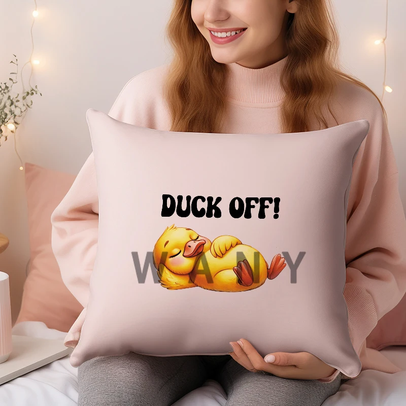 Interesting duck quotes Iron Patch Heat Transfer Printing On Clothes Iron on transfer dtf transfers ready to press stickers