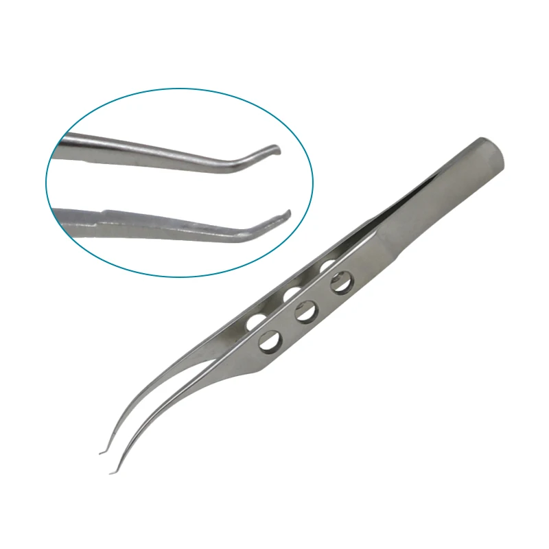 Stainless Steel Colibri Forceps Fine Pierse Tips Colibri Beaked Toothed Forceps Eyelid Tools Ophthalmic Instrument