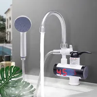 3300W Electric Faucet Instant Water Heater with LED Display | ABS Body & Spray Head for Kitchen/Bathroom