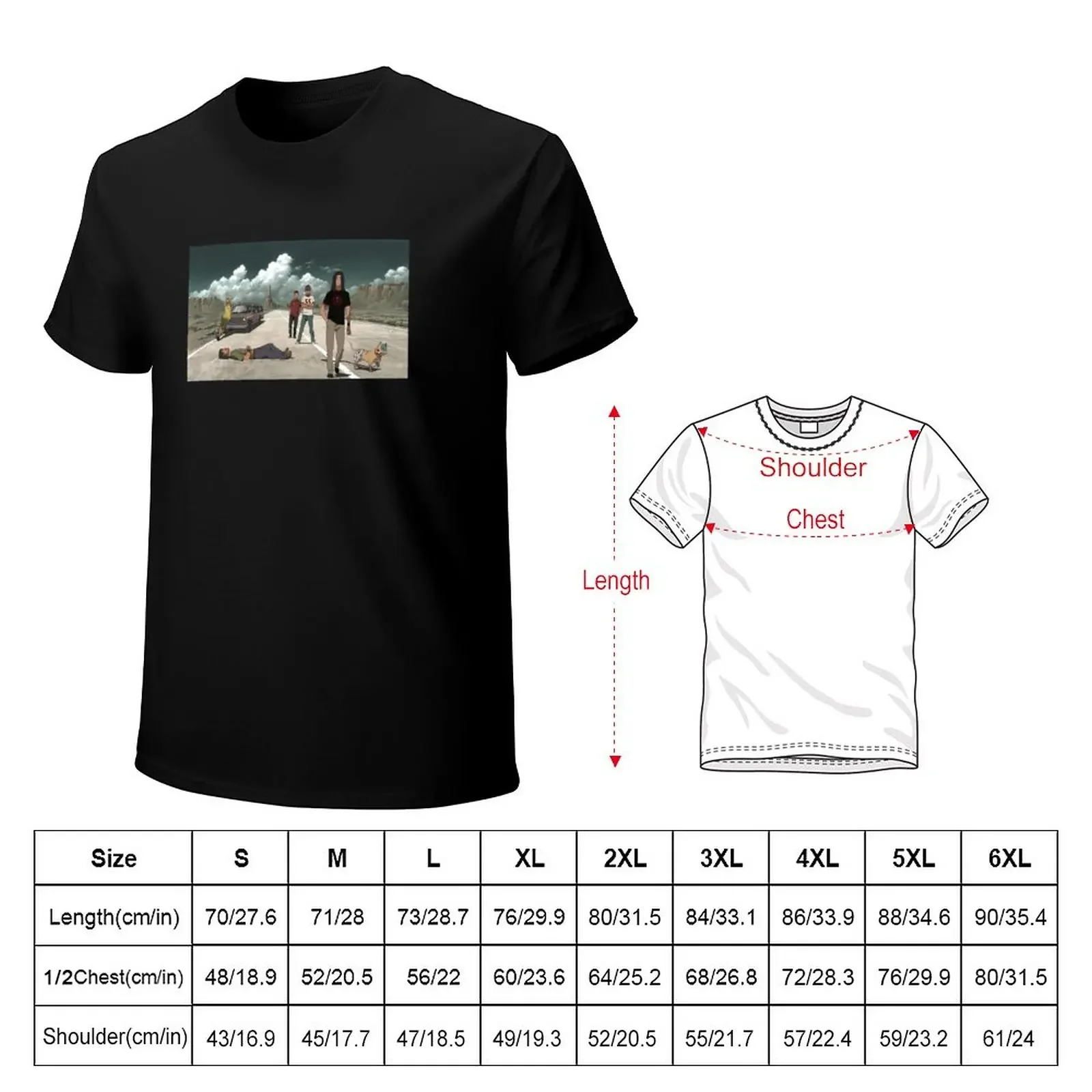 Road Trip (Beck) T-Shirt summer tops summer clothes quick-drying anime mens t shirt