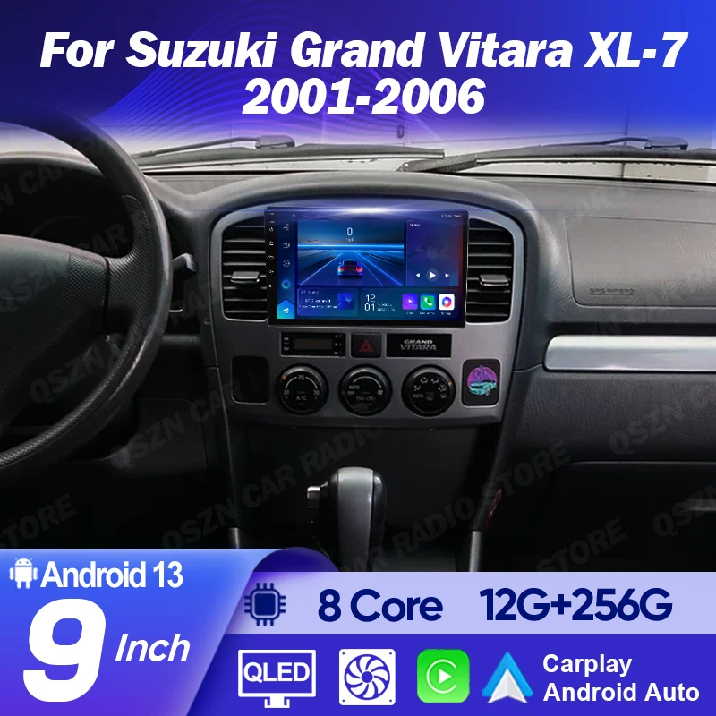 

QSZN For SUZUKI GRAND VITARA XL-7 2001 - 2006 Car Auto Radio Multimedia Navigation 4G GPS Wireless Android Carplay Touch Screen