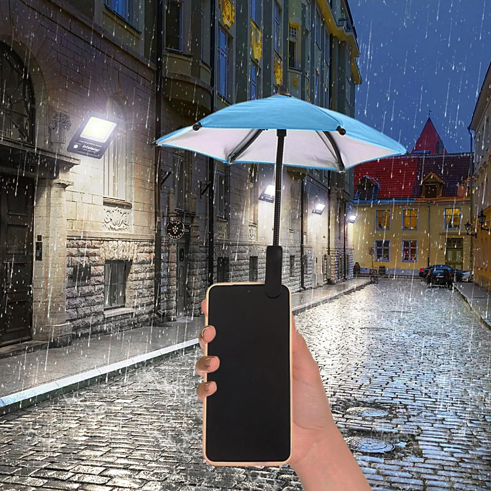 Clip On Mobile Phone Parasol Lightweight Anti Reflective Sun Shade Accessory Block Strong Sunlight For Outdoor Shooting Daily