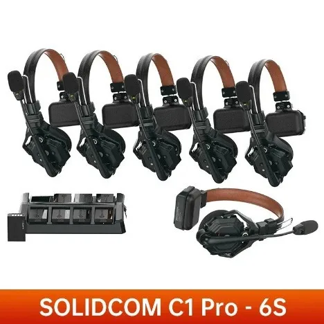 Solidcom C1 Pro Wireless Headset Talk System 1000FT Full Duplex ENC Rauschunterdrückung