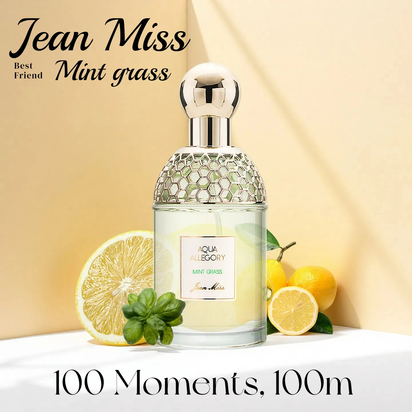 

eau de toilette Flora Water Language Lady Perfume - Floral and fruity fragrance, fresh and natural, long-lasting, 100ml