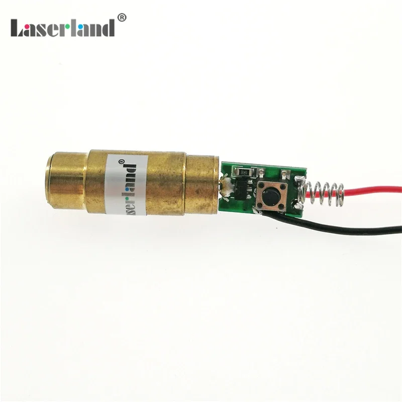 532nm Green Dot Generator modulo Laser diodo ottone Body Stage Lighting 12mm 13mm