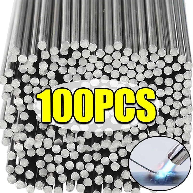 Wholesale Low Temperature Easy Melt Welding Rods Aluminum Universal Silver Cored Wire Rod Solder No Need Solder Powder Weld Bar