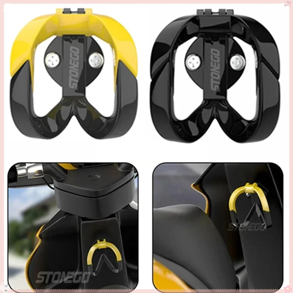 

Universal Aluminum Alloy Double Hook Heavy Duty Motorcycle Scooter Electric Scooter Bag Hanger Accessory